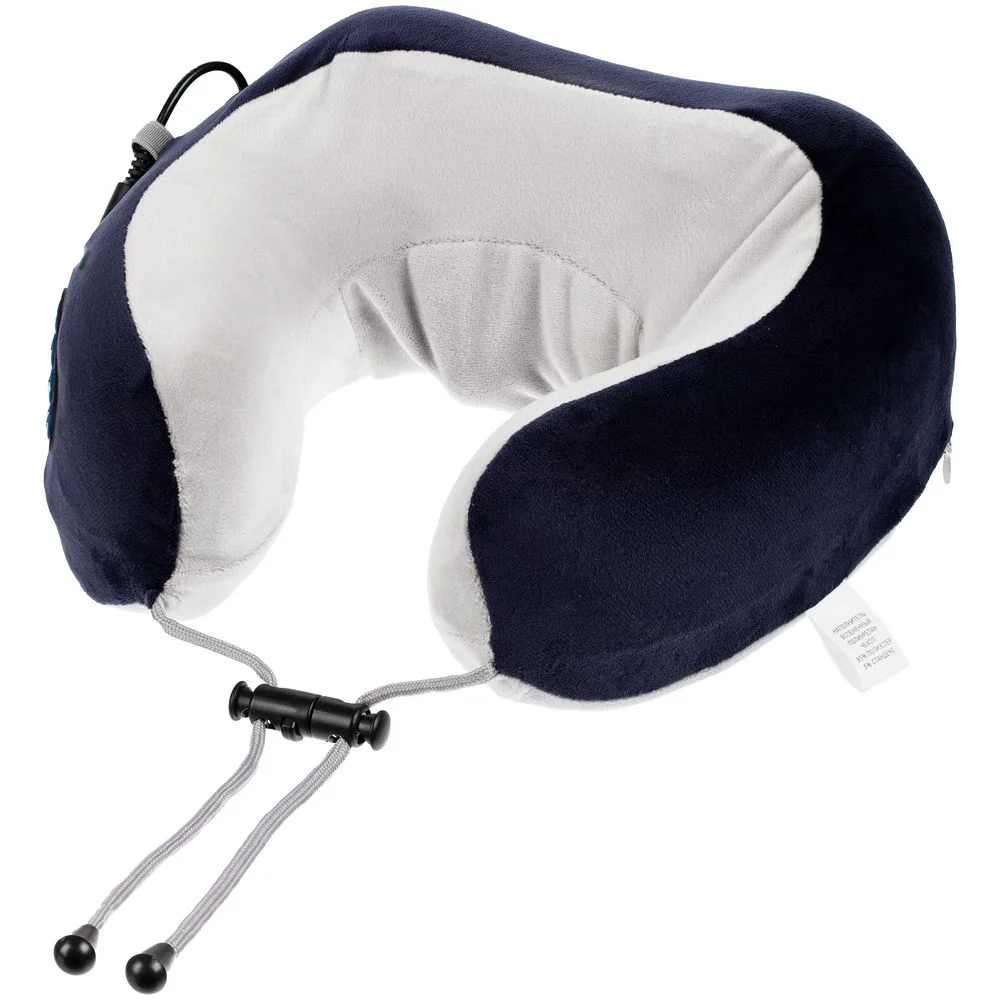 Дорожная подушка-массажер inRelax, синяя - фото 5