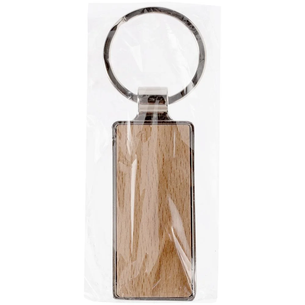 Брелок Wood Rectangle ver.3 - фото 4