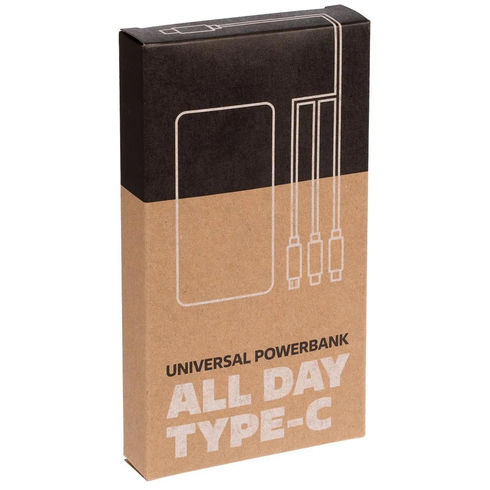 Аккумулятор Uniscend All Day Type-C 10000 мАч красный - фото 7