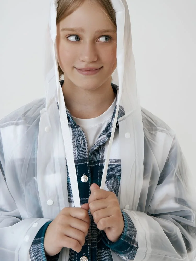 Дождевик детский RainDrop Kids белый - фото 10