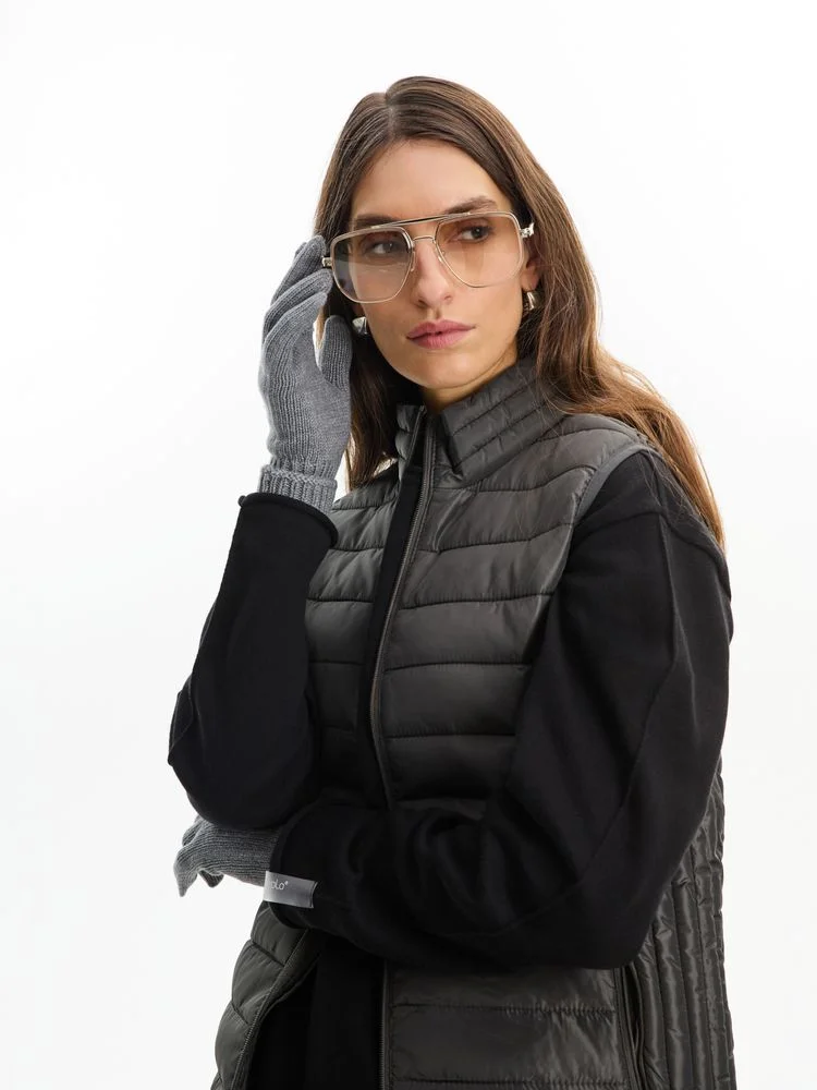 Перчатки Alpine, светло-серые - фото 3