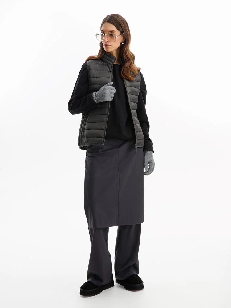 Перчатки Alpine, светло-серые - фото 4