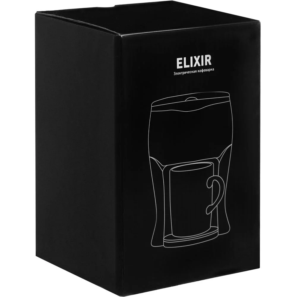 Электрическая кофеварка Elixir белая - фото 11