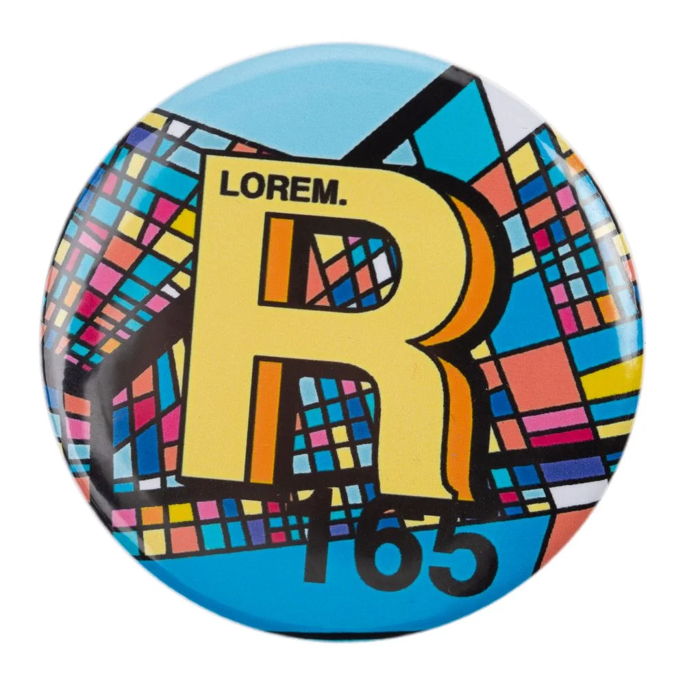 Значок закатной Pinback Print L - фото 5