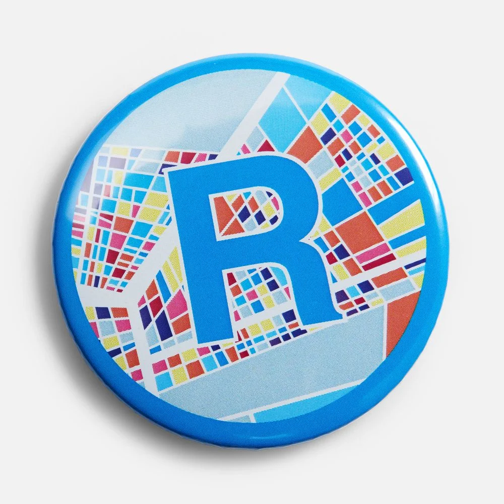 Значок закатной Pinback Print L - фото 8