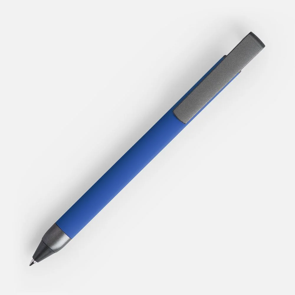 Ручка шариковая Standic с подставкой для телефона синяя - фото 2