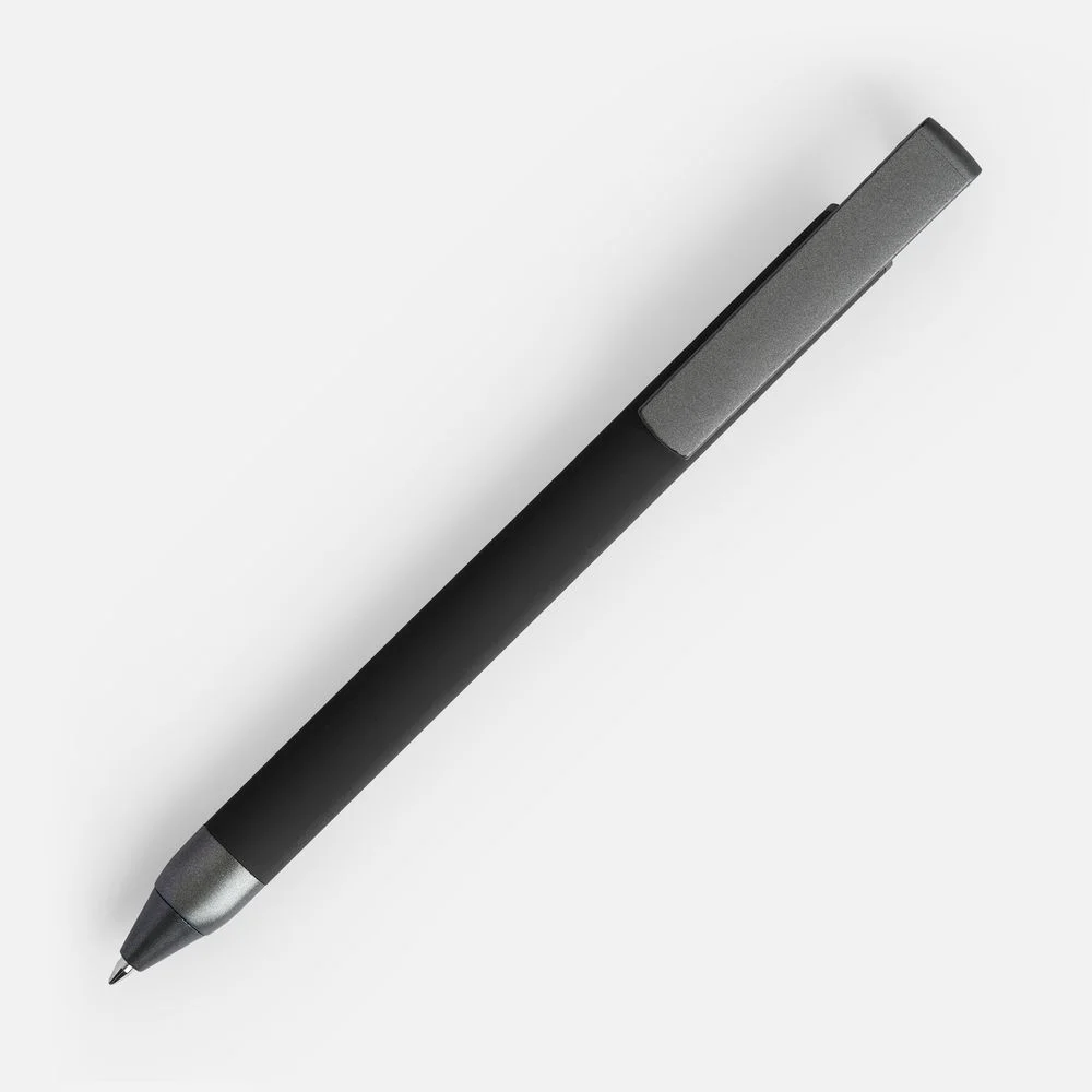 Ручка шариковая Standic с подставкой для телефона черная - фото 2