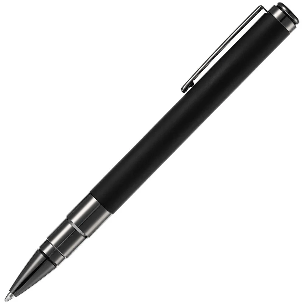 Ручка шариковая Kugel Gunmetal черная - фото 4