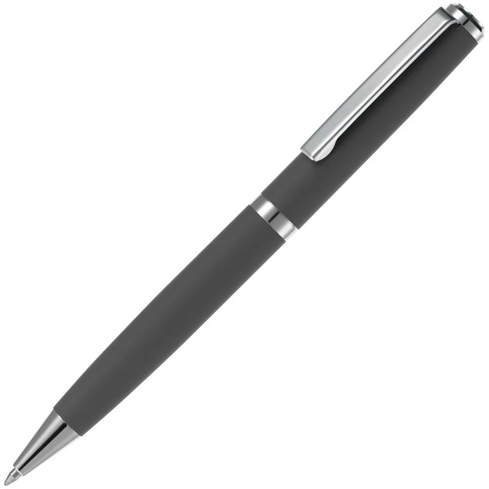 Ручка шариковая Inkish Chrome серая - фото 3