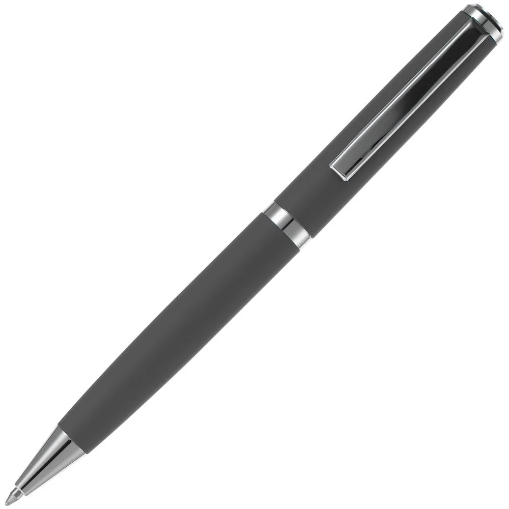 Ручка шариковая Inkish Chrome серая - фото 5