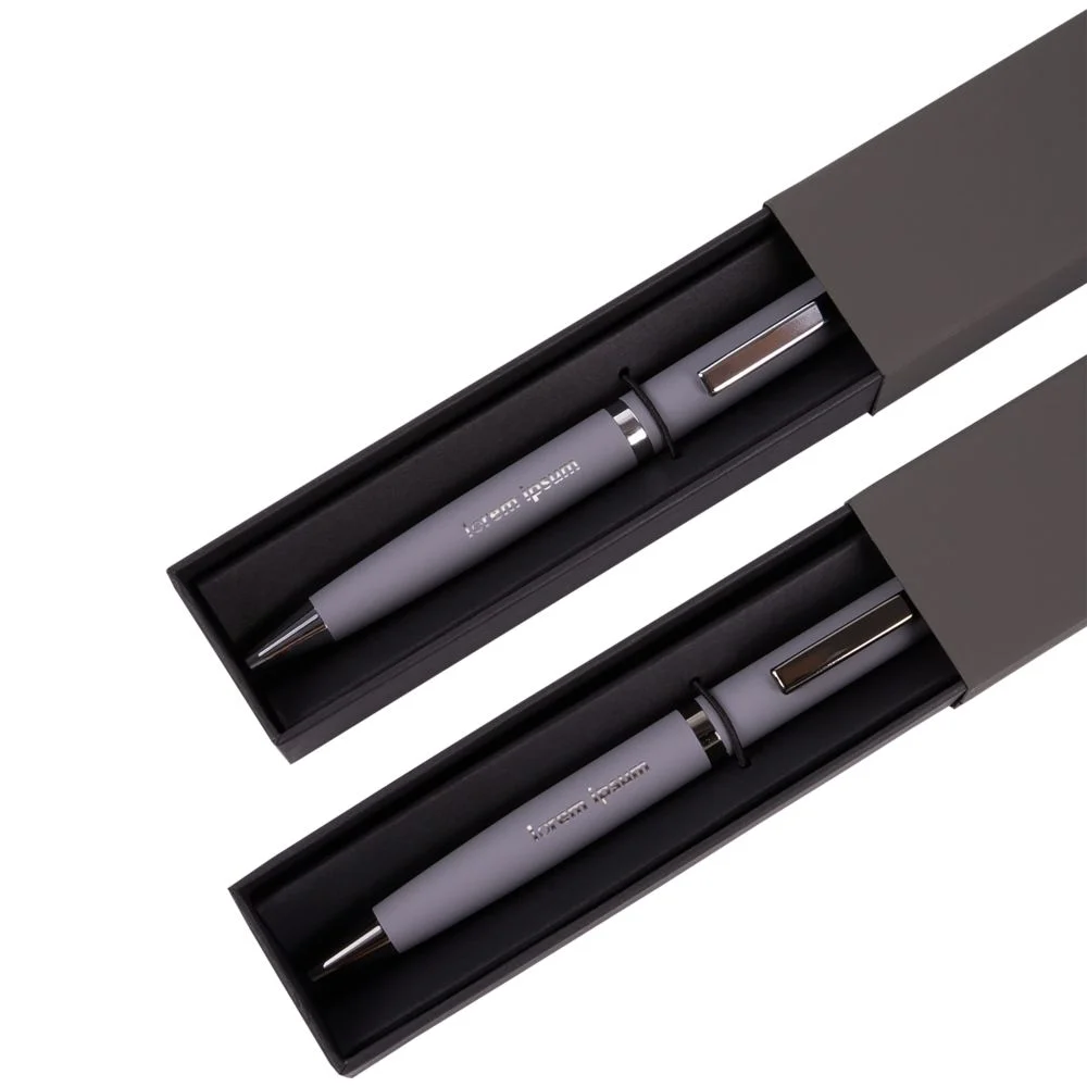 Ручка шариковая Inkish Gunmetal серая - фото 8