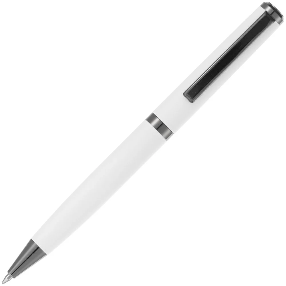 Ручка шариковая Inkish Gunmetal белая - фото 4