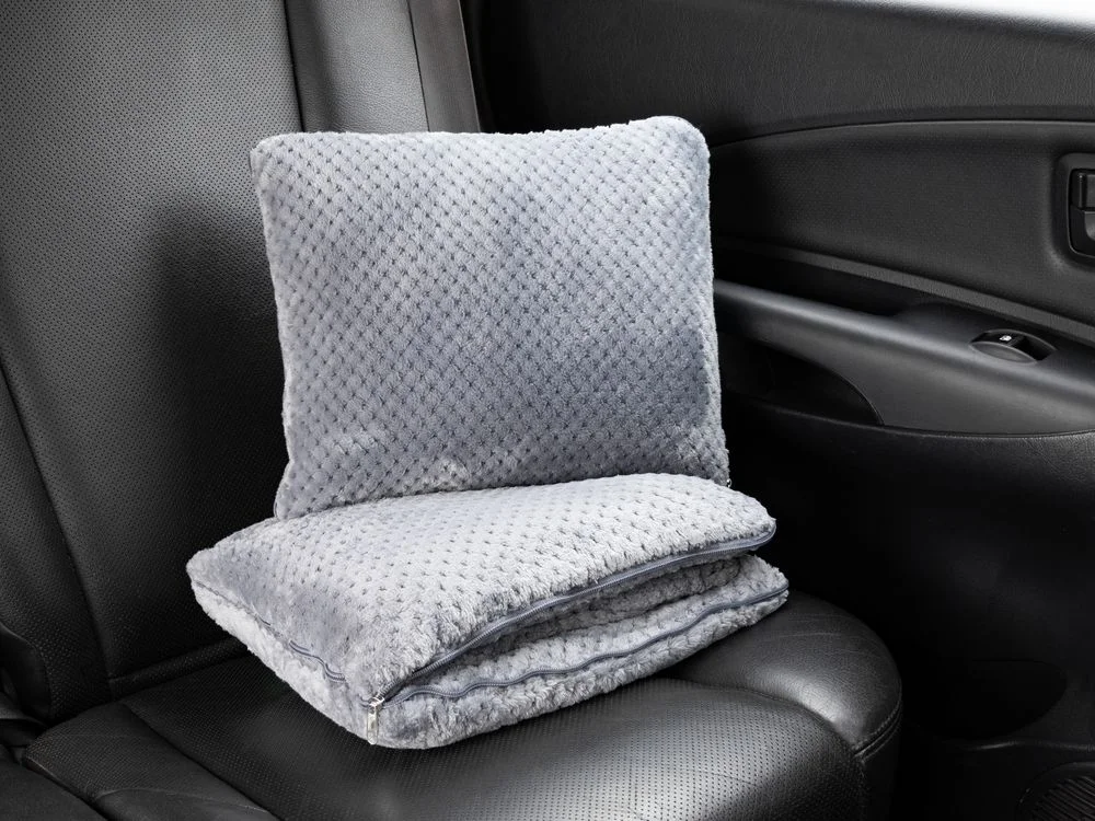 Плед-подушка Dreamscape серый - фото 7
