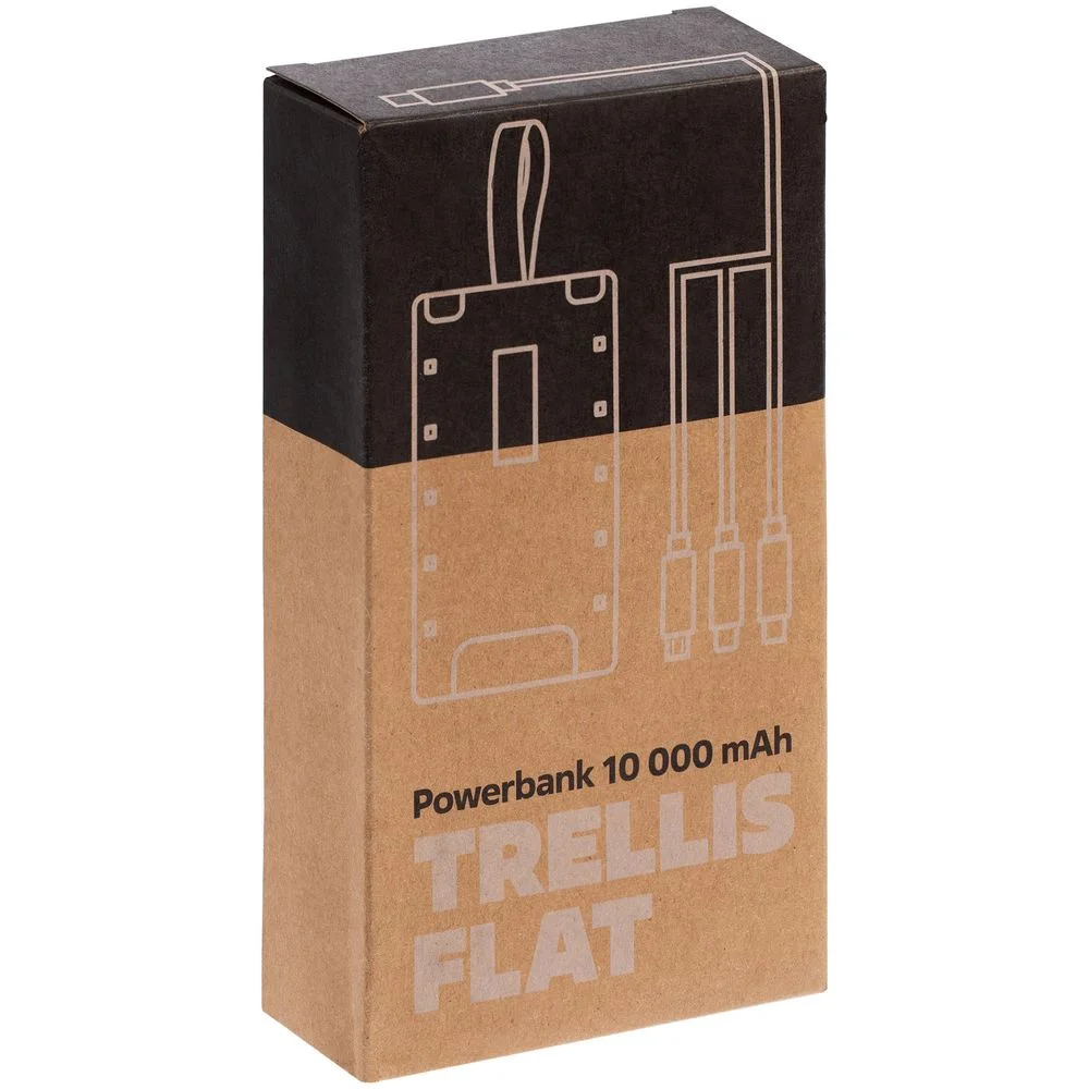 Аккумулятор Trellis Flat 10000 мАч синий - фото 9