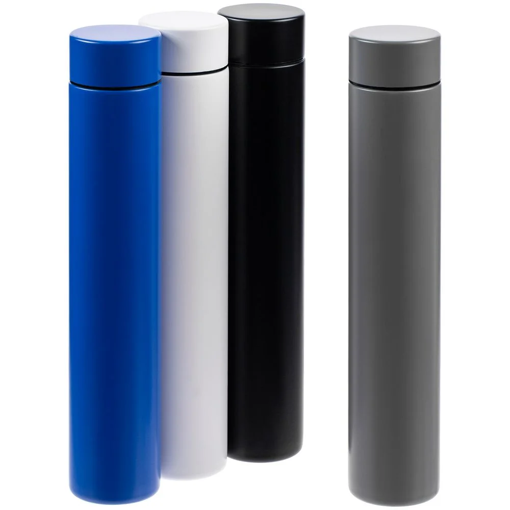 Термобутылка Metropolis серая - фото 5