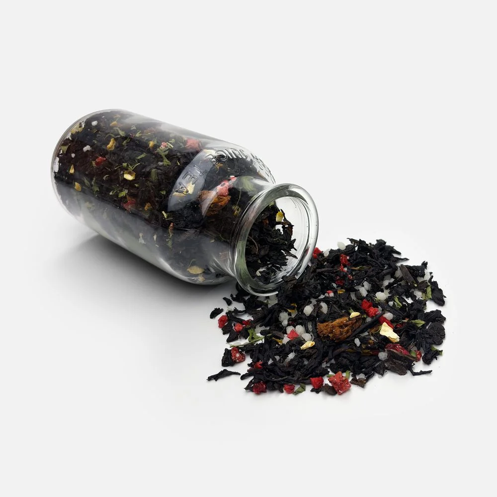 Чай «Сокочай», черный с соком ананаса, клубникой, мятой, медом и лимоном - фото 2