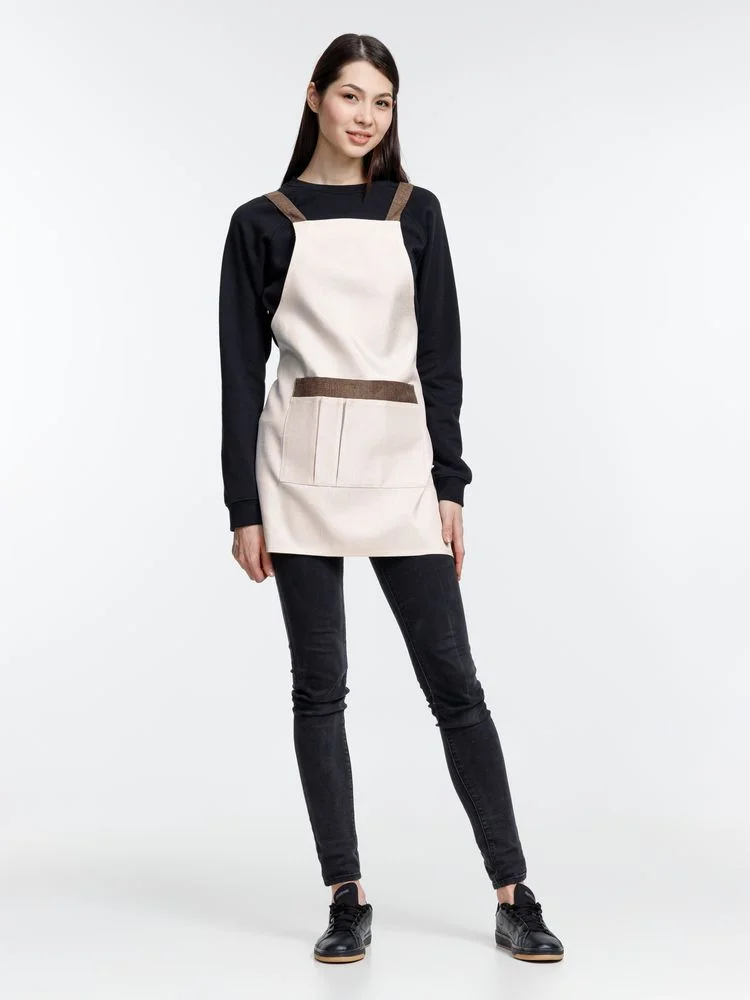 Фартук Settle In светло-бежевый молочный - фото 6