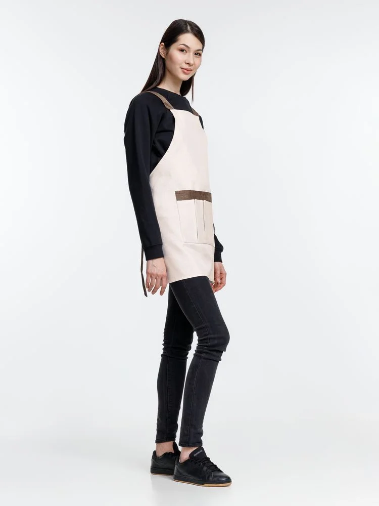 Фартук Settle In светло-бежевый молочный - фото 7