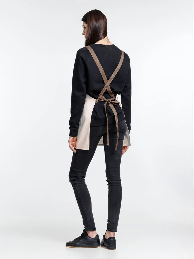 Фартук Settle In светло-бежевый молочный - фото 9