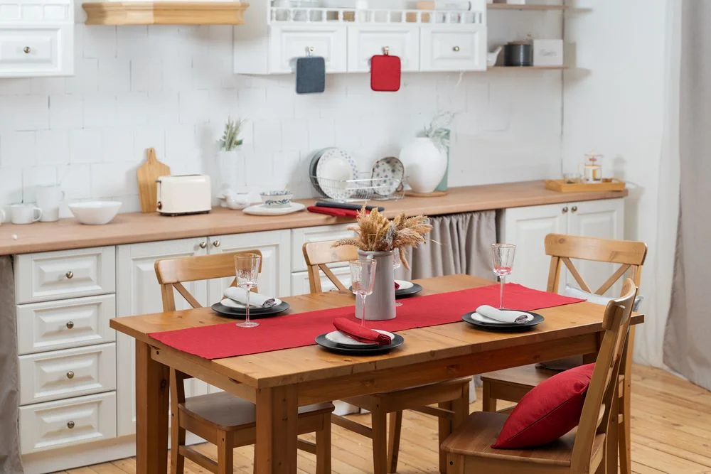 Дорожка сервировочная Settle In красная - фото 8