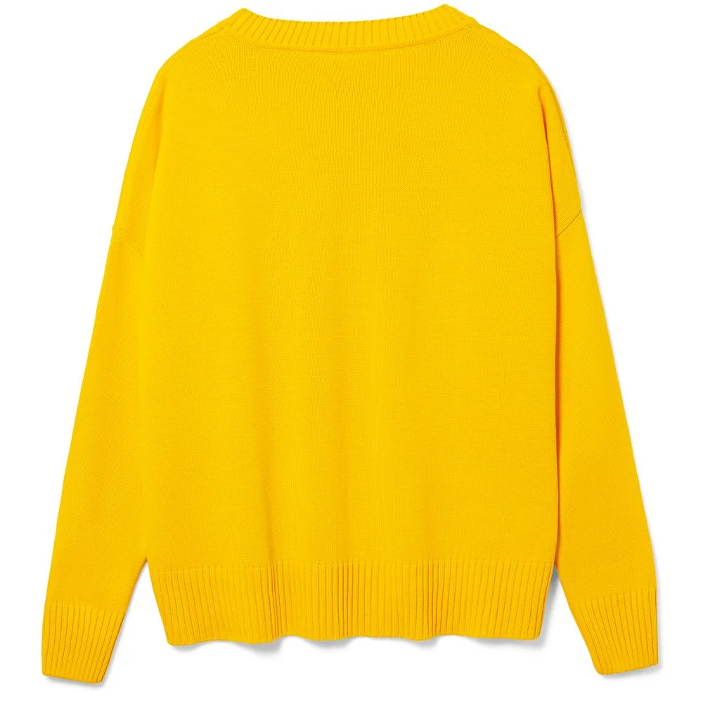 Джемпер оверсайз унисекс Stated в сумке желтый - фото 2