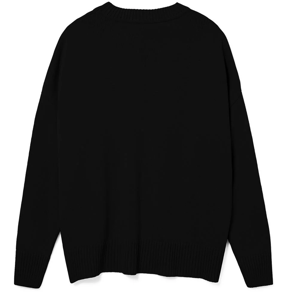 Джемпер оверсайз унисекс Stated в сумке черный - фото 2