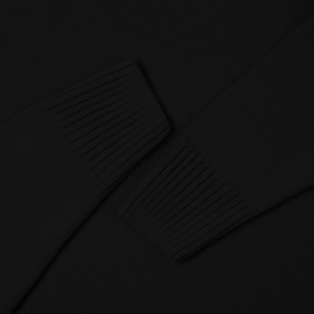 Джемпер оверсайз унисекс Stated в сумке черный - фото 3