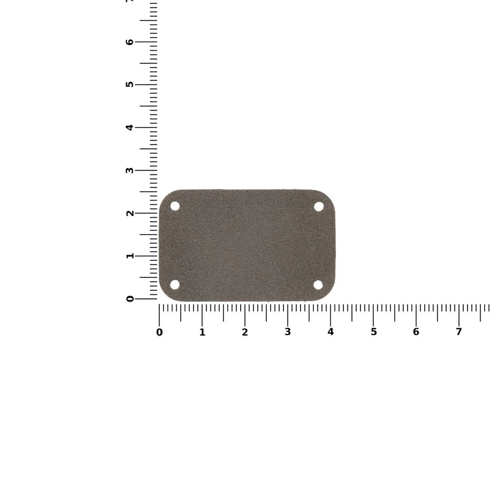 Лейбл Eta Nubuck, S, серый - фото 2