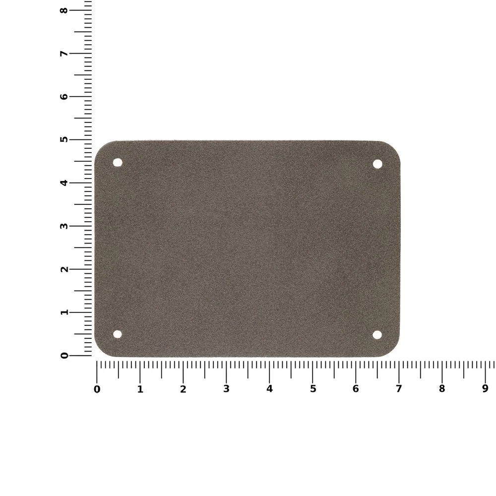 Лейбл Eta Nubuck XL серый - фото 2