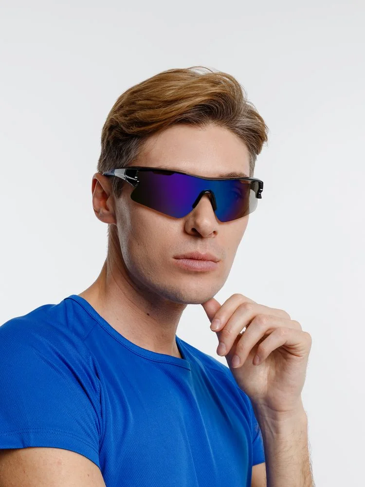 Спортивные солнцезащитные очки Fremad синие - фото 8