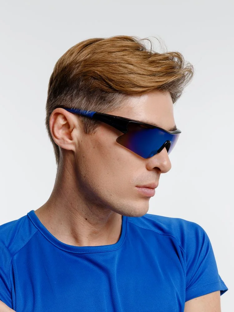 Спортивные солнцезащитные очки Fremad синие - фото 9