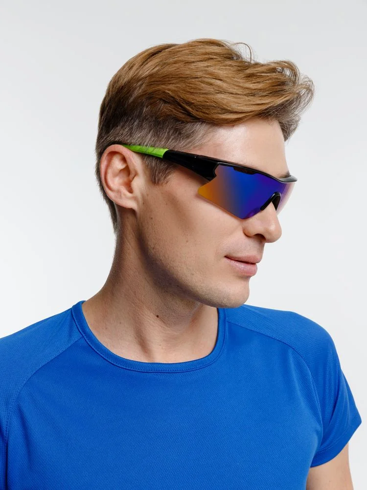 Спортивные солнцезащитные очки Fremad зеленые - фото 9