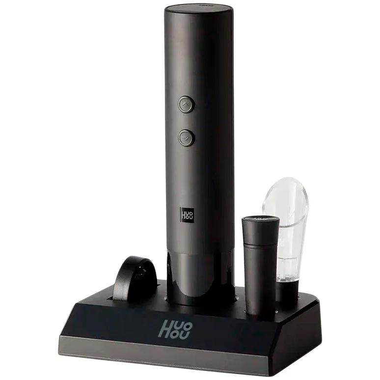 Винный набор HuoHou Electric Wine Bottle Opener 5 in 1 черный