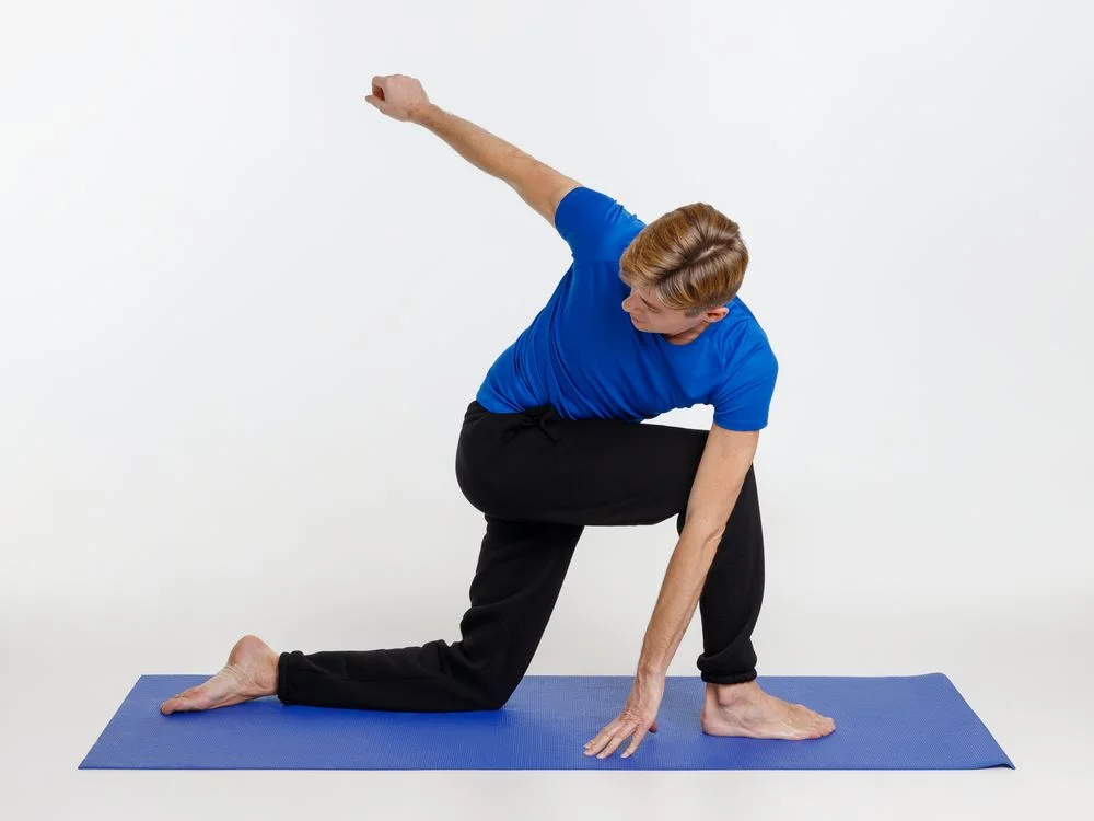 Коврик для фитнеса Flatland, синий - фото 7