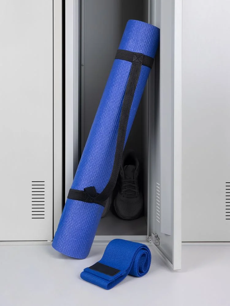 Коврик для фитнеса Flatland, синий - фото 9