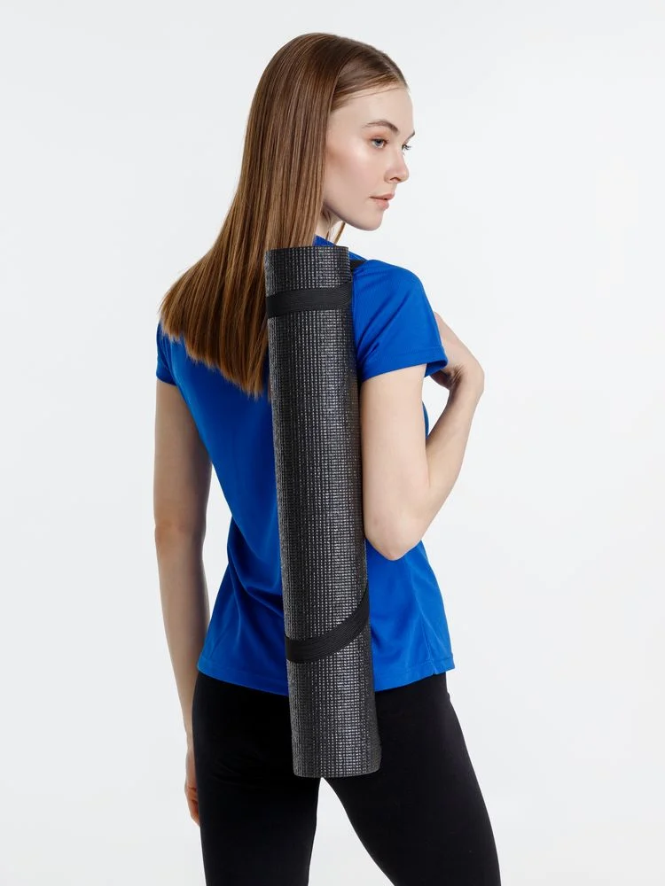 Коврик для фитнеса Flatland, черный - фото 4