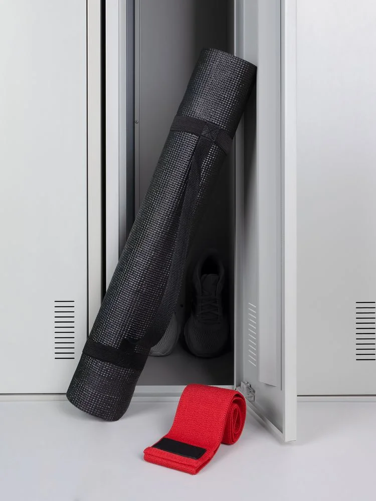 Коврик для фитнеса Flatland, черный - фото 8