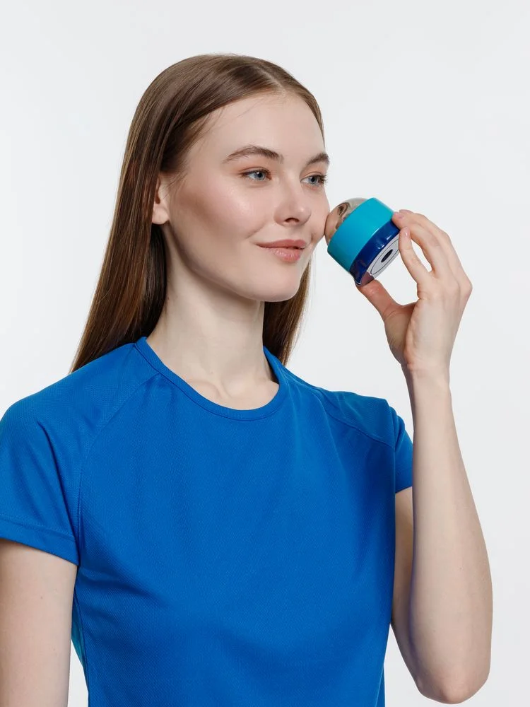 Шариковый ролик-массажер Blobus, синий с голубым - фото 4