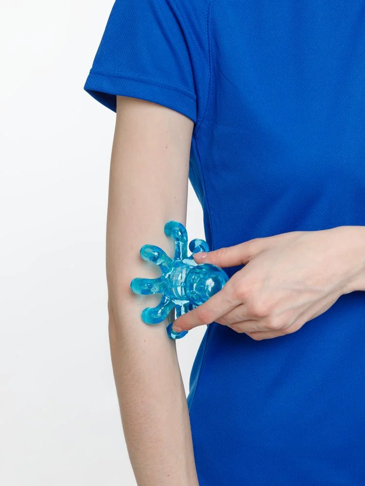 Мини-массажер Krake, синий - фото 5