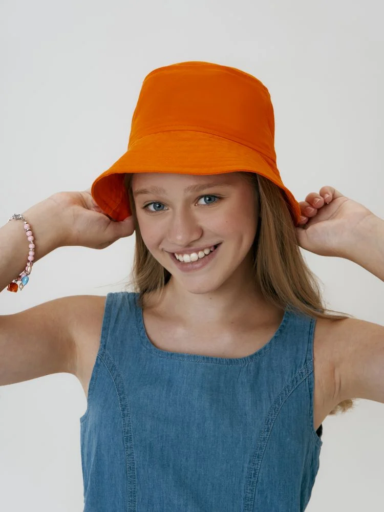 Панама детская Challenge Kids оранжевая - фото 3