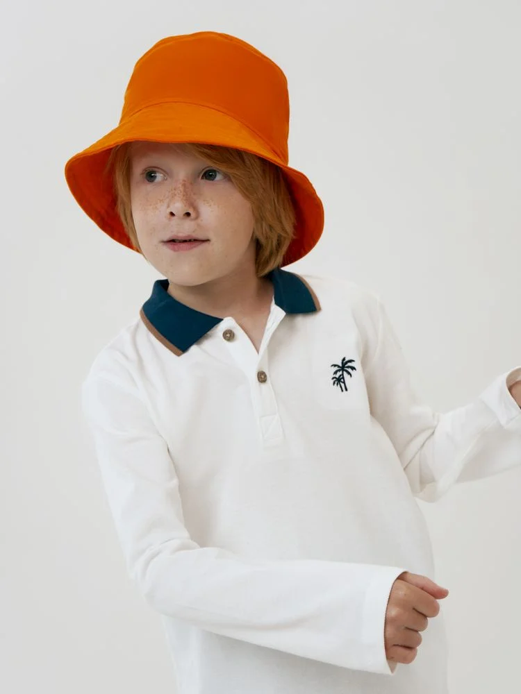 Панама детская Challenge Kids оранжевая - фото 4
