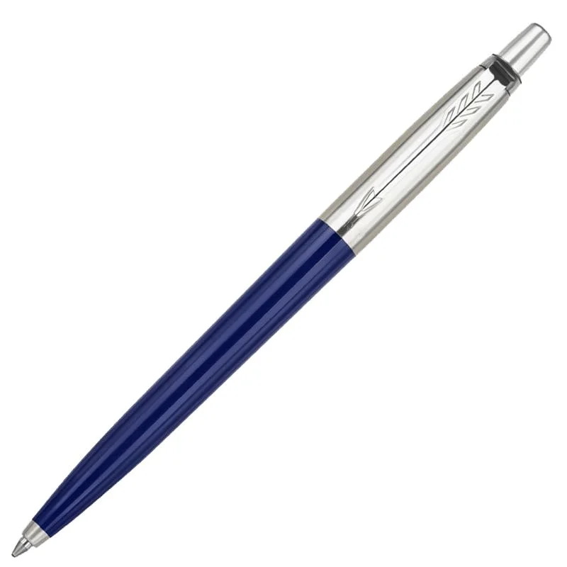 Ручка шариковая Parker Jotter Originals Black Chrome CT - фото 4