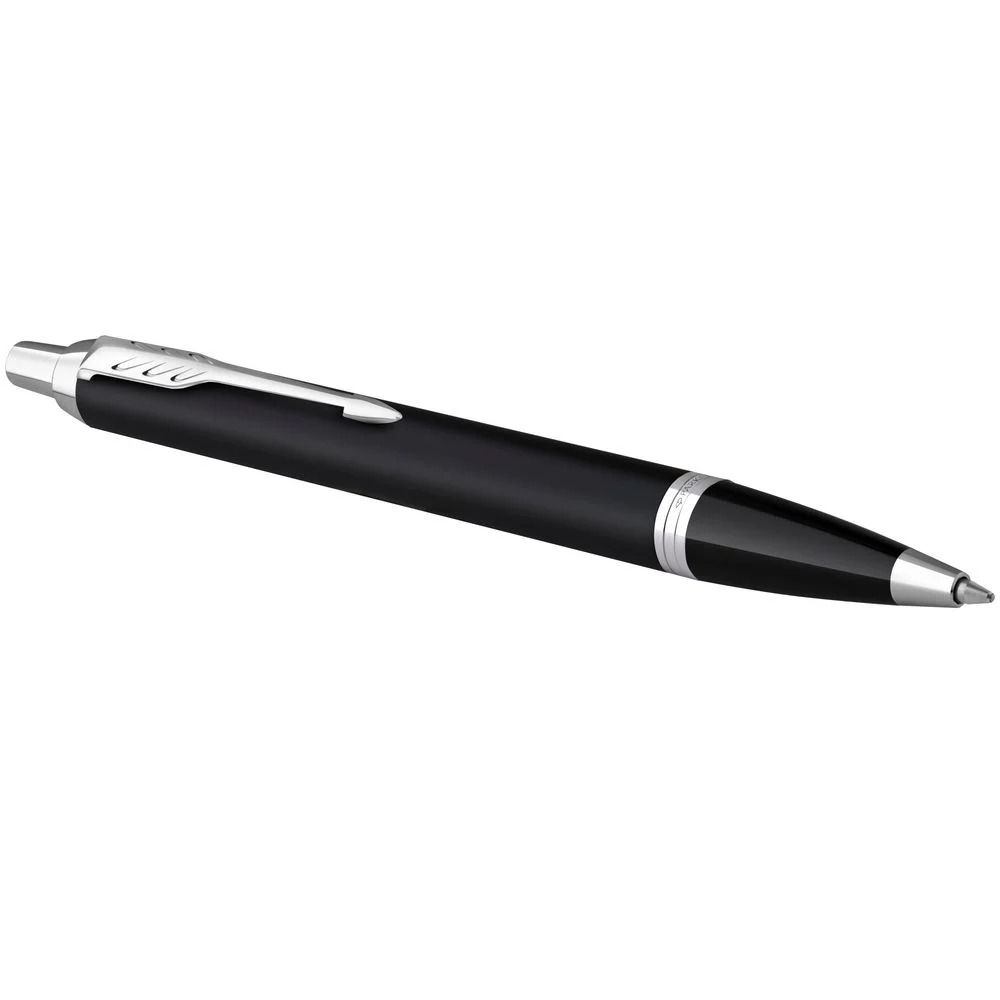 Ручка шариковая Parker IM Essential Muted Black CT черная - фото 2