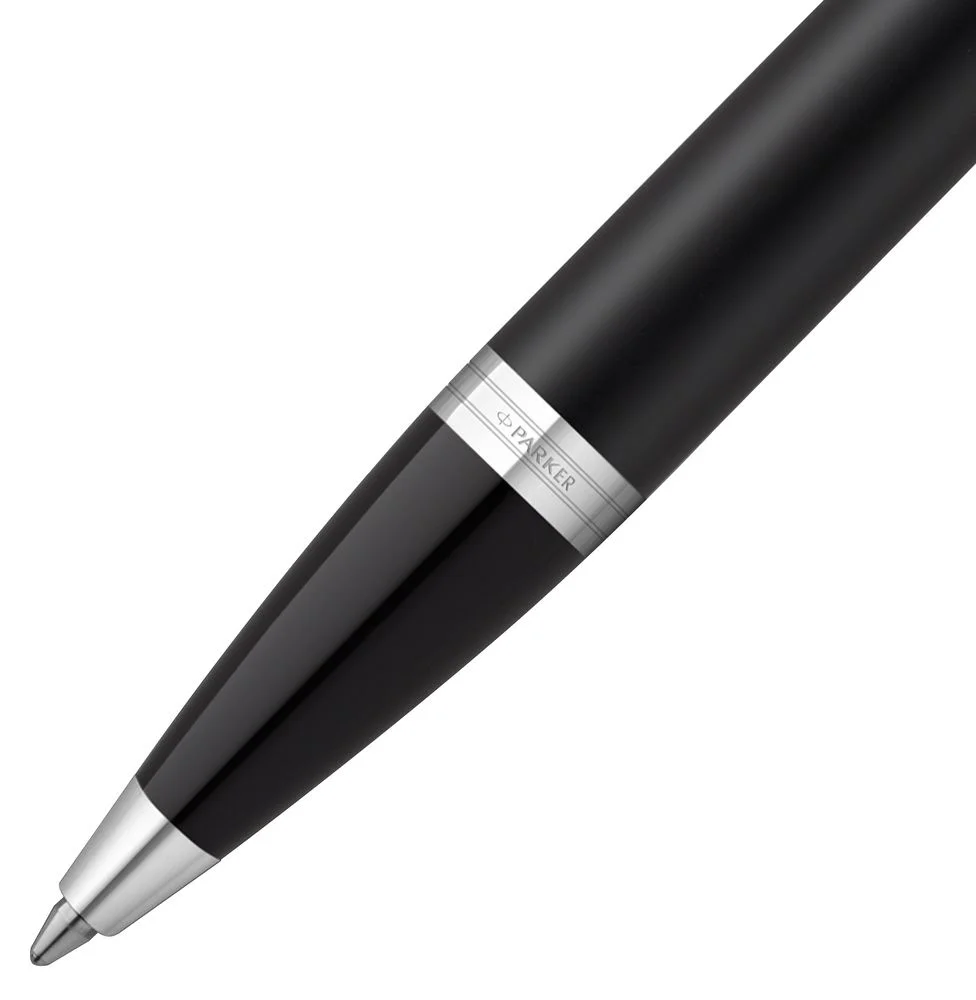 Ручка шариковая Parker IM Essential Muted Black CT черная - фото 3