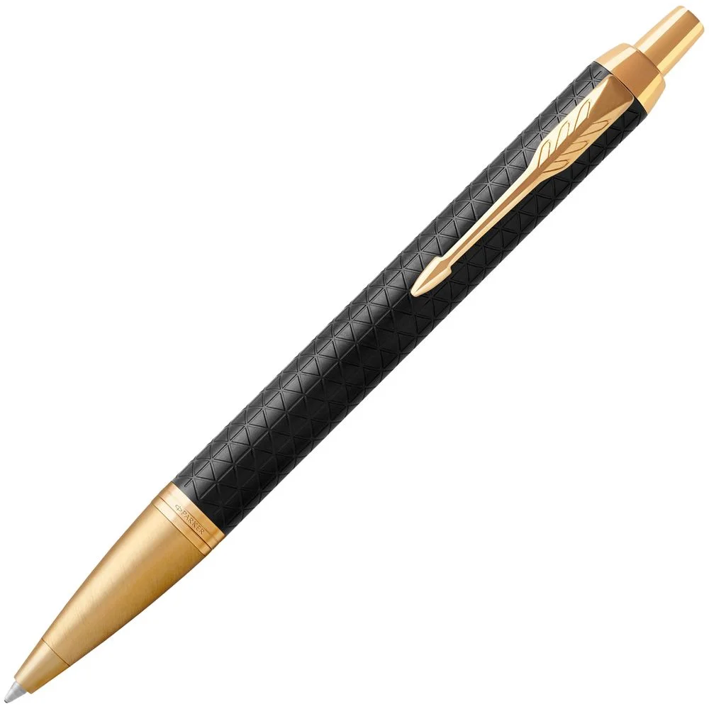 Ручка шариковая Parker IM Premium Black/Gold GT - фото 1