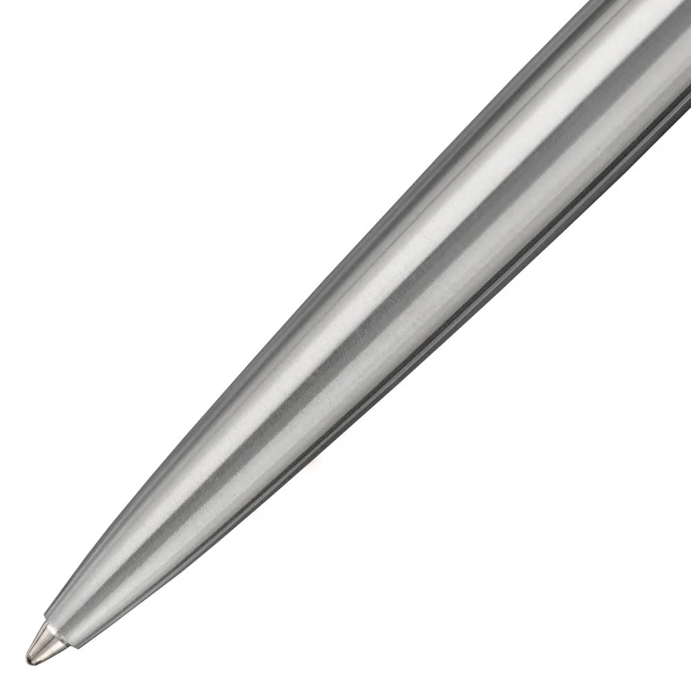 Ручка шариковая Parker Jotter XL Monochrome Grey серебристая - фото 2
