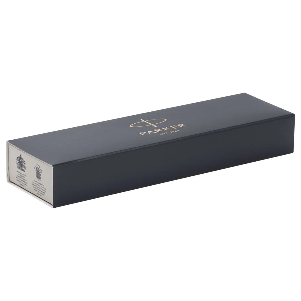 Ручка шариковая Parker Jotter XL Monochrome Grey серебристая - фото 4