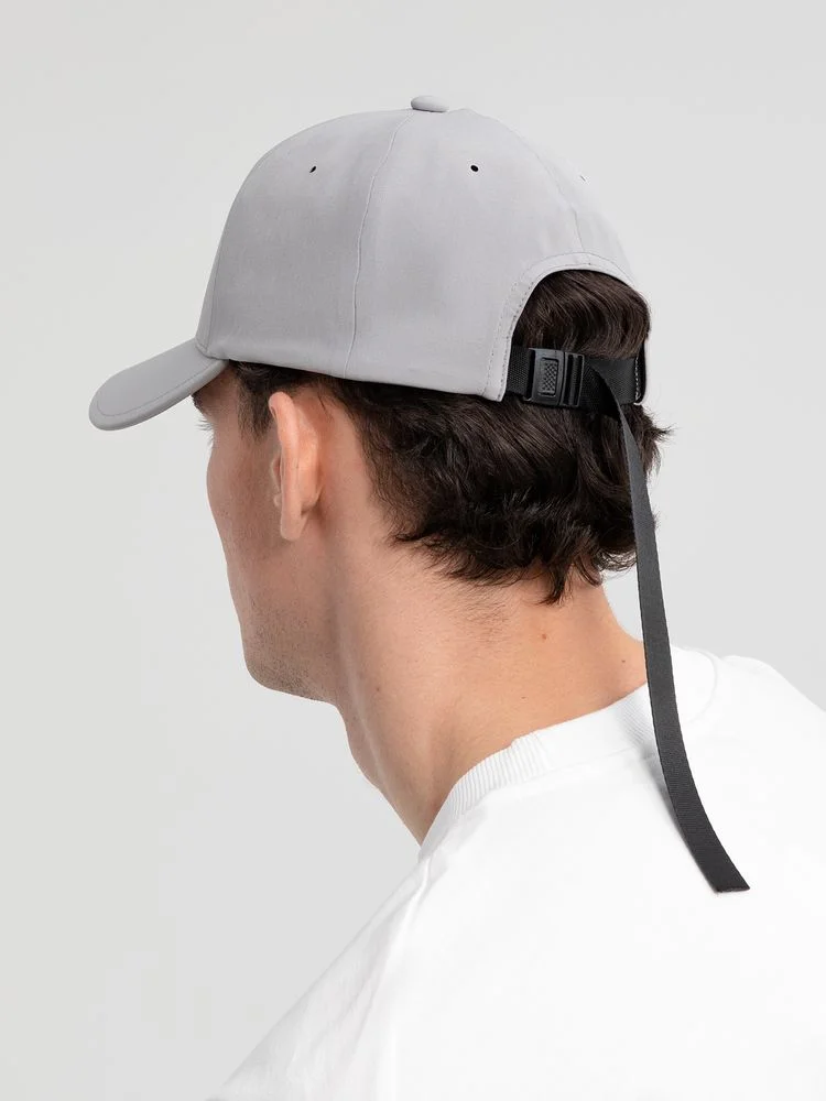 Бейсболка Kosmos серая - фото 10