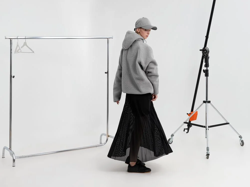 Бейсболка Kosmos серая - фото 11