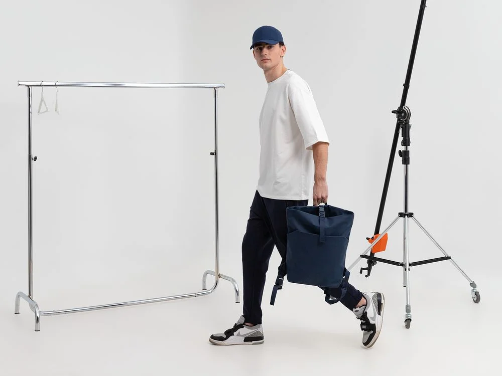 Бейсболка Kosmos темно-синяя - фото 11